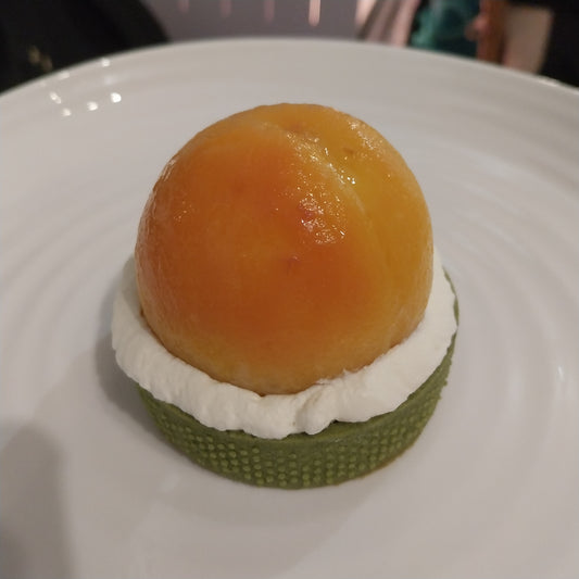 水密桃抹茶塔