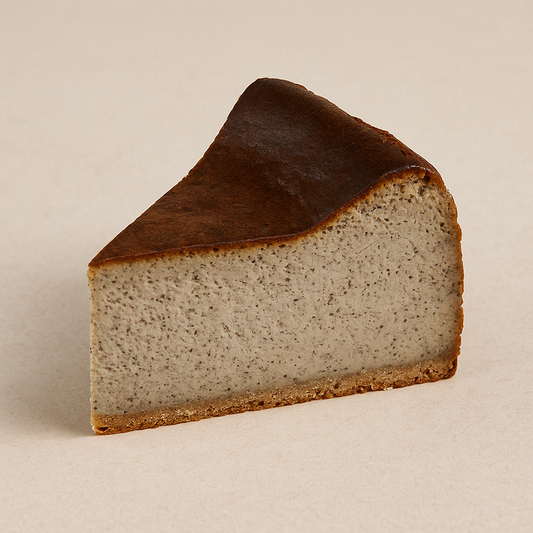 伯爵茶巴斯克蛋糕<切件> Earl Grey Basque Cheesecake Slice