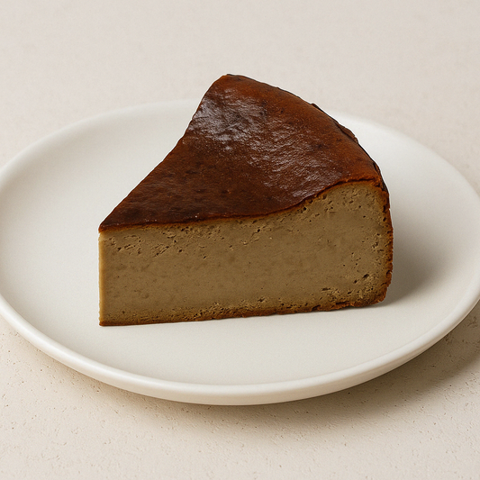 焙茶巴斯克蛋糕<切件> Hojicha Basque Cheesecake Slice